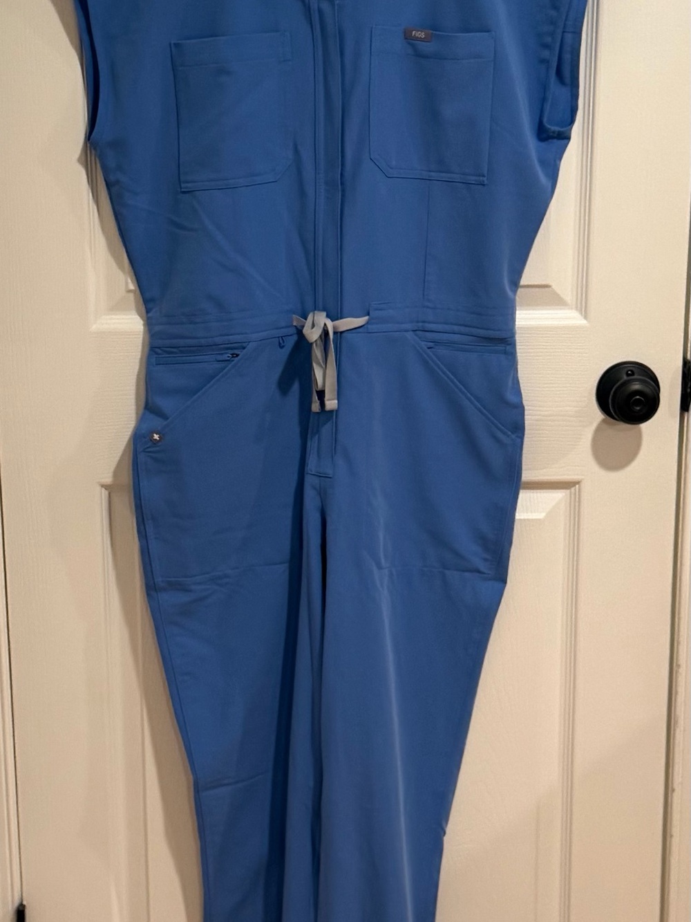 FIGS Women's Ceil Blue Zamora Jumpsuit